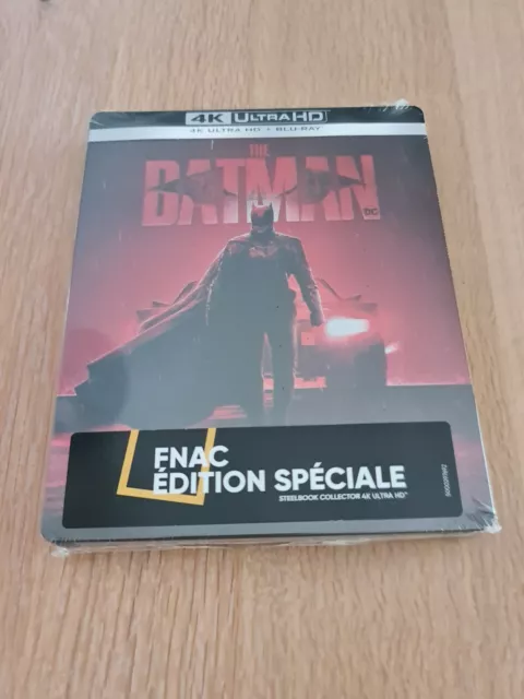 The batman - Steelbook édition spéciale fnac - Blu-ray UHD 4K - neuf