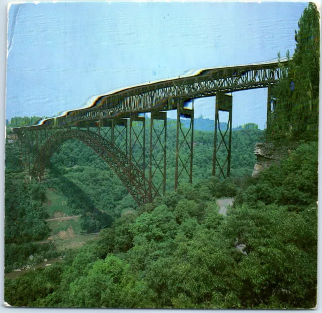 Postcard - New River Gorge Bridge - Fayette County, West Virginia