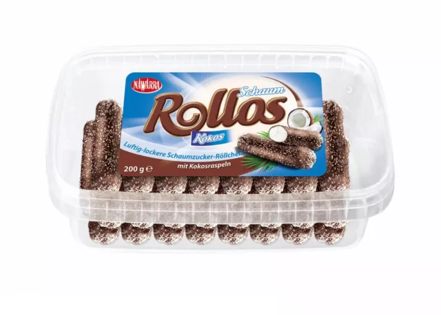 Nawarra Avvolgibili Schaumröllchen Cocos E Kakaohaltiger Smalto