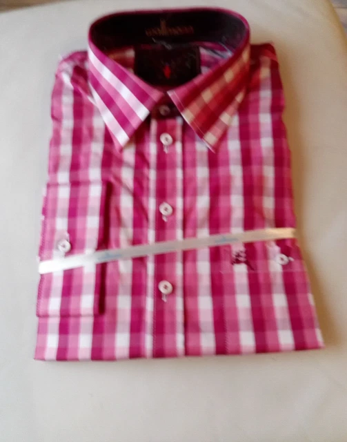 Camicie folcloristiche camicia a quadri costume folcloristico uomo camicia tempo libero Wallmann vegano M a quadri