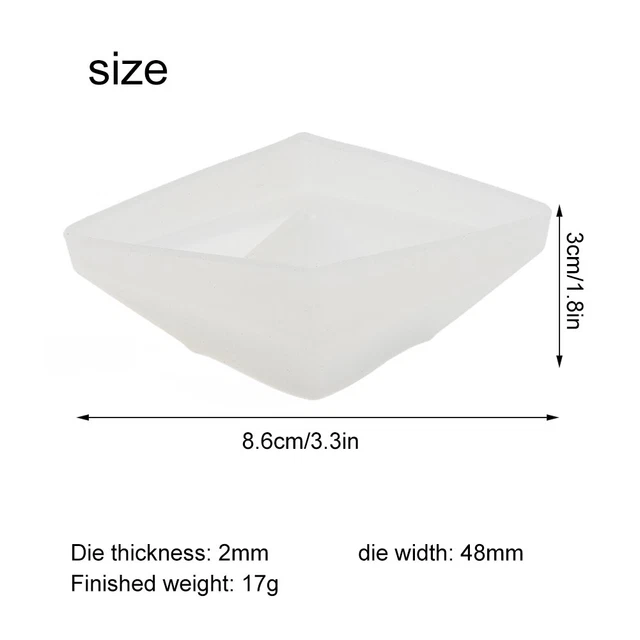 Stampo a candela barca di carta 36 g 1 pz silicone riutilizzabile facile da pulire