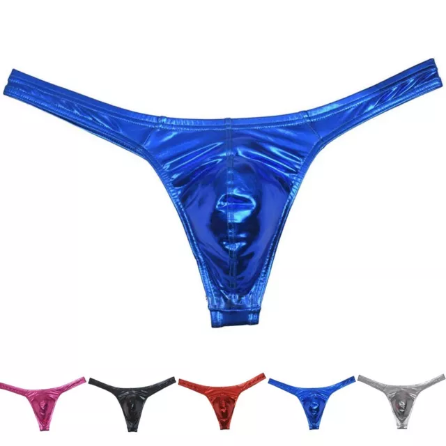 MENS SHINY SWIM Bikini Briefs Sexy Underwear Panties G-String Thong  Swimwear £6.72 - PicClick UK