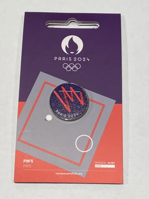 Paris 2024 Olympic Games Gymnastics 2024 Pin Badge.webp