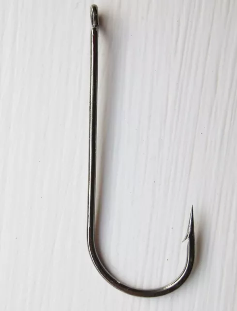 Aberdeen Hooks size 2 1 1/0 2/0 3/0 4/0 5/0 6/0 sea fishing hooks nickel barbed