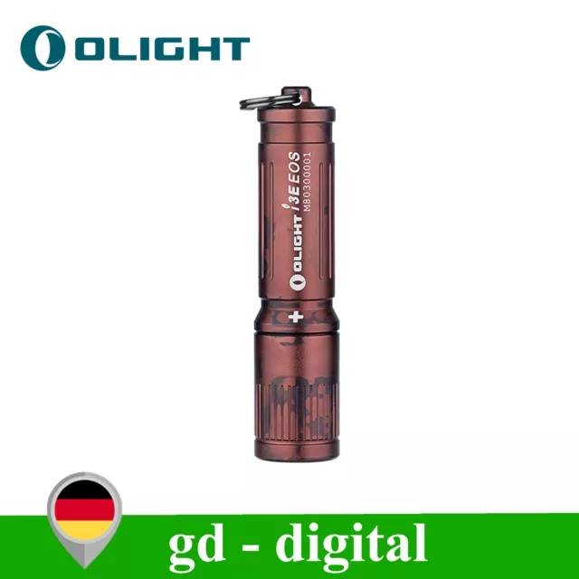 Olight i3E EOS Antique Bronze Taschenlampe AAA-Batterie 90 Lumen TX-LED EDC NEU