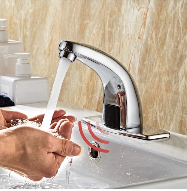 Sensor Innfrared Tap MODUNDRY SENSOR TAP, Automatic Infrared Sensor Tap Touchless Sink ...