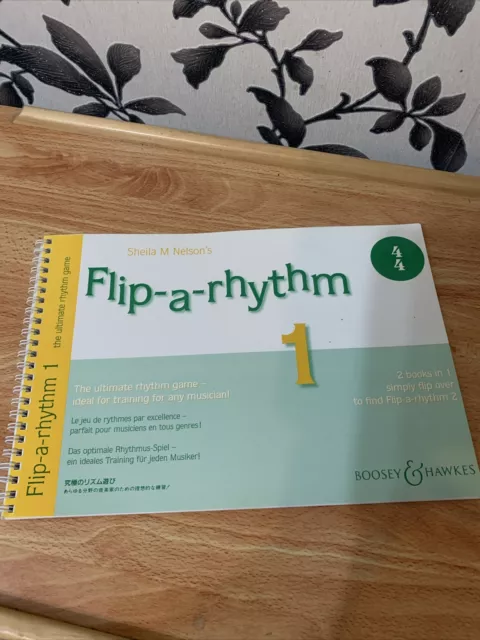Flip-a-rhythm Vol. 1+2 book  The ultimate rhythm game