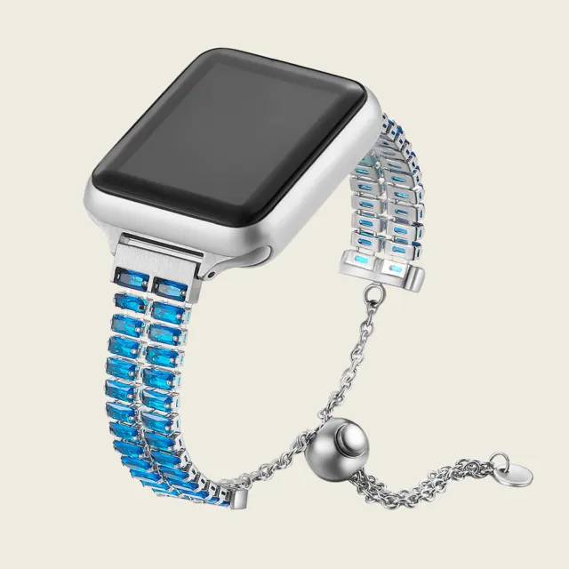 Metal CrystalStrap iWatch Band For Apple Watch Series 8 7 6 5 4 3 2 SE 38-49mm