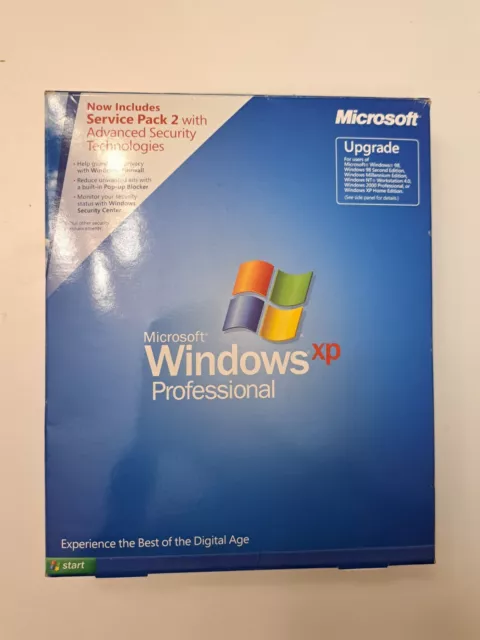 MICROSOFT WINDOWS XP PROFESSIONAL - With SP2 - OPERATING SYSTEM.