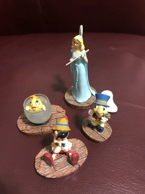 Walt Disney Pinocchio Miniature Figurines - 1"