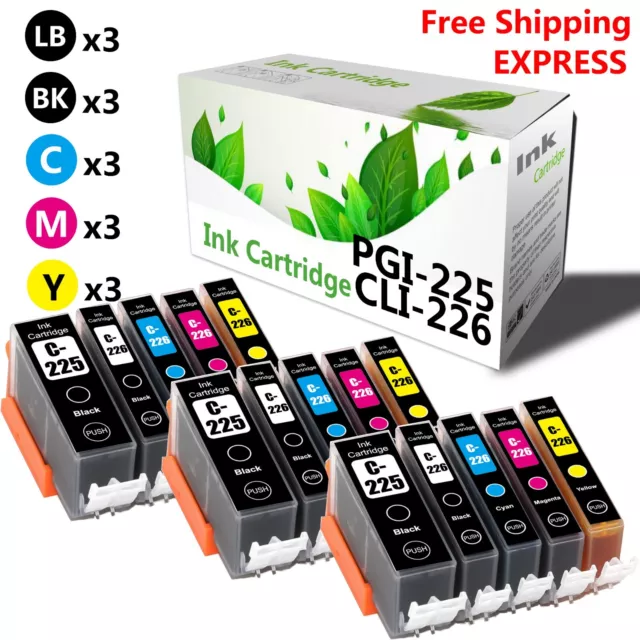 15PK PGI225 CLI226 Ink Cartridge PGI-225 CLI-226 for PIXMA MG8200