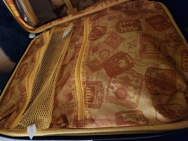 Samantha Brown NWT Luggage Croco Embossed 4 Piece Set, Black Ombre, 21" carry on 9