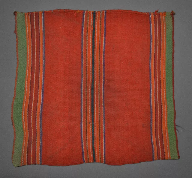 Absolutely Beautiful Small Early 20th c. Andes Indian Ceremonial Cloth #6390