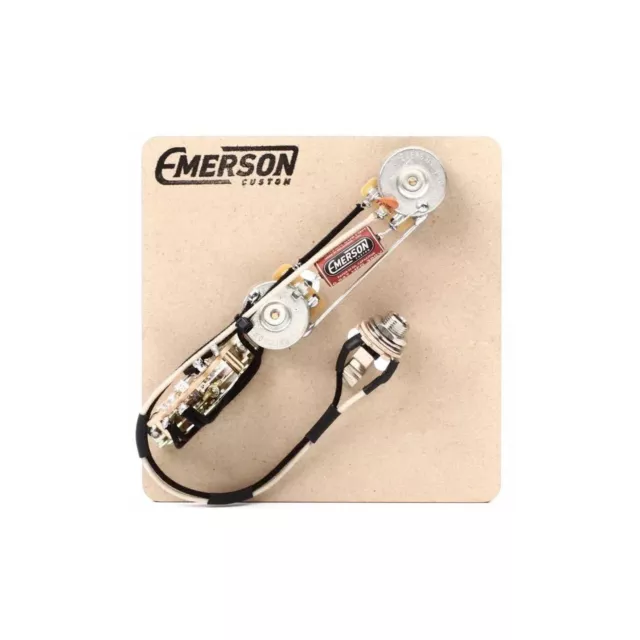 EMERSON CUSTOM Reverse Control 3-Way Telecaster Prewired Kit (250K Ohm Pots & 0.