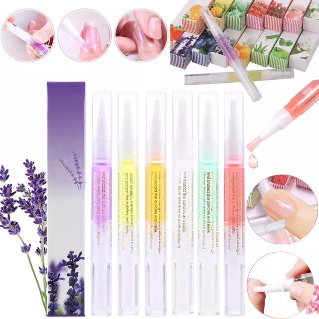 12PCS Nail Cuticle Oil Pen Gel Nail Care Treatment Manicure Repair Nutrition Pen