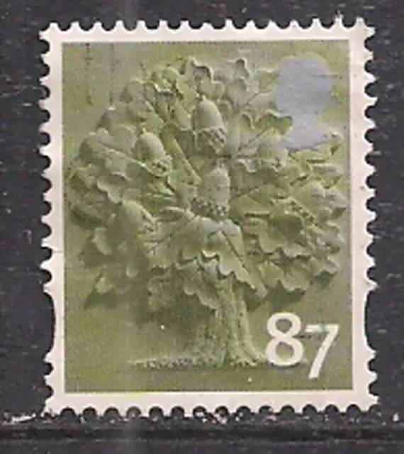 GB 2012 QE2 87p England Regional Oak Tree SG EN 32 (J372 )
