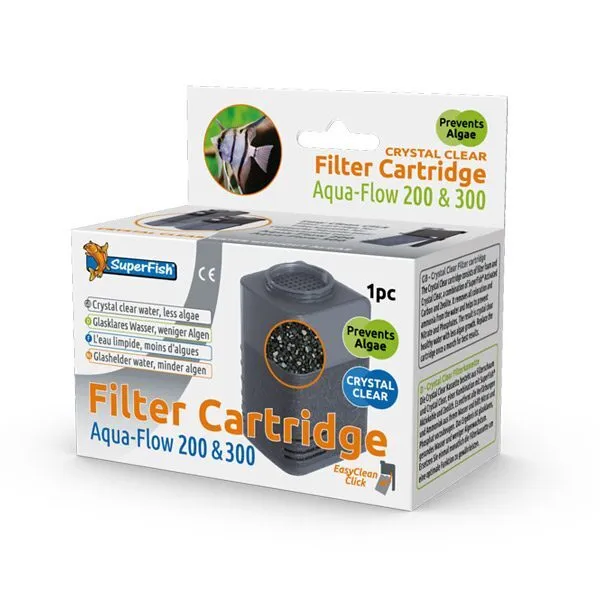 Superfish Filter Cartridge Aqua-Flow 200/300 - 1 cartouche filtrante