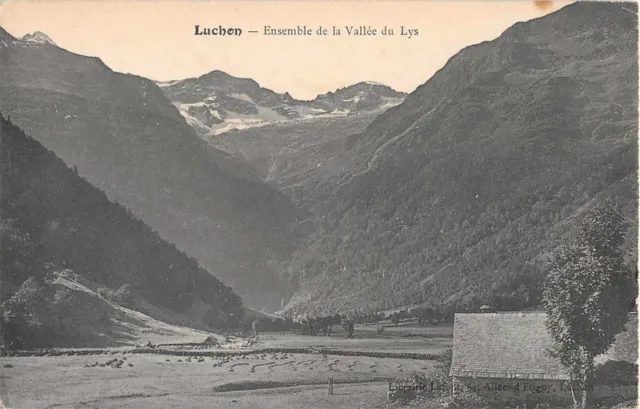 CPA 31 - LUCHON - Ensemble de la vallée du Lys