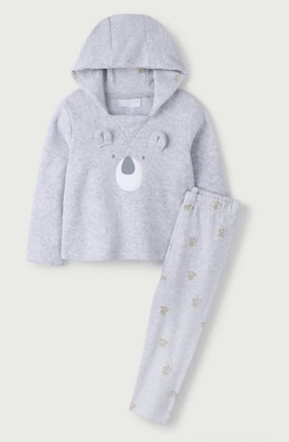 2 x White Company Baby Outfits, Koala Set & Embroidered Bear Set, Size 0-3 Mths
