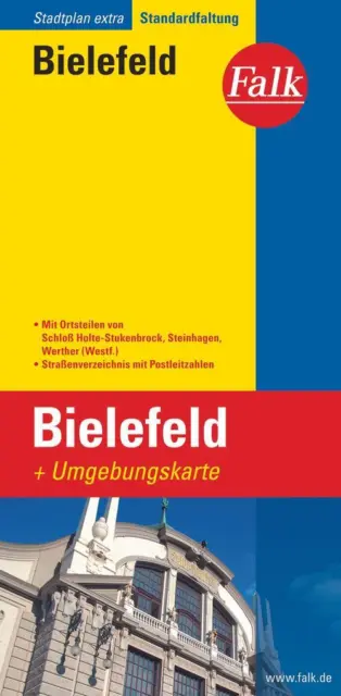 Falk Stadtplan Extra Bielefeld 1:20 000 | 2018 | deutsch