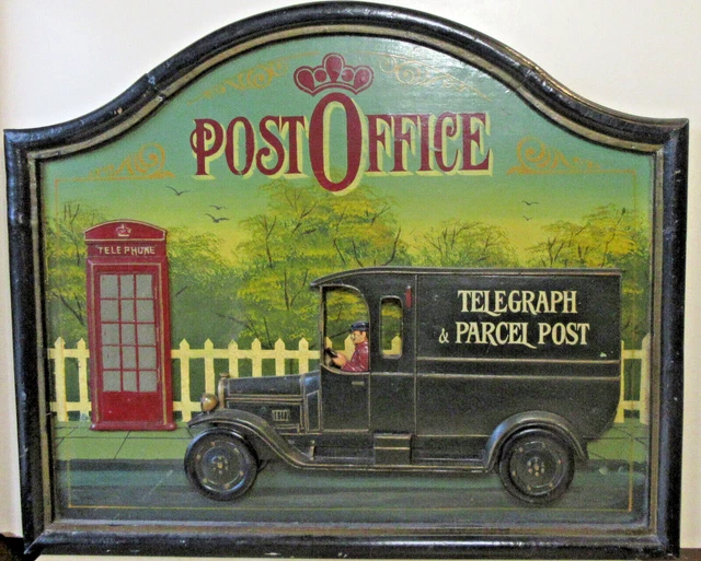 COUNTRY CORNER POST office 60cm sur 50 cm. EUR 40,00 PicClick FR