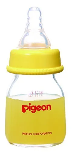 Pigeon Slim Type Bébé Bouteille 50 ML pour Résistant à la Chaleur Verre Fruit 3