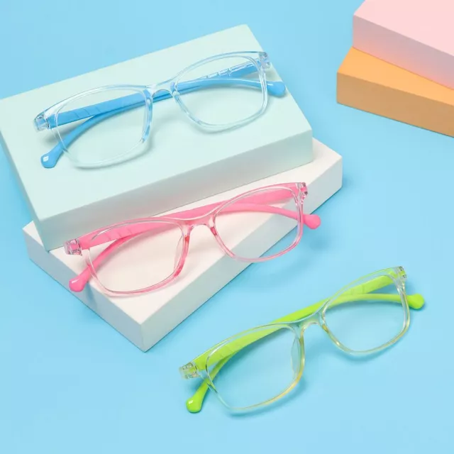 Computer Comfortable Eyeglasses Ultra Light Frame Kids Glasses Anti-blue Light