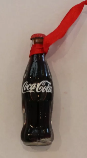 Coke Bottle Ornament Christmas Holiday Season Collectable Lic Coca Cola gift