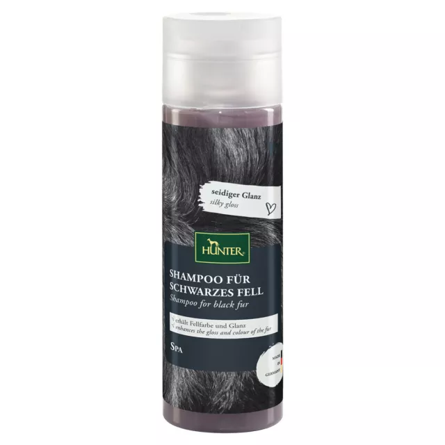 Hunter Pure Wellness Hunde Shampoo für schwarzes Fell 200 ml, UVP 7,19 EUR, NEU
