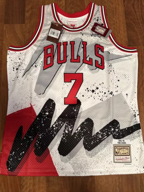 Mitchell & Ness NBA_ Swingman Jersey Bulls 95-96 Toni Kukoc