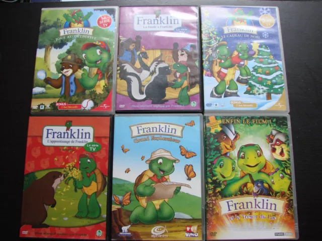 FRANKLIN et le trésor du lac : LOT 6 DVD (dessins animés, série tv)