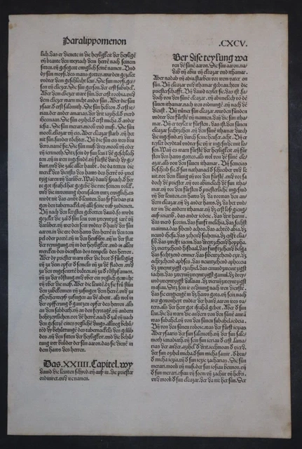 Inkunabel,Anton Koberger,Deutsche Bibel,Nürnberg, Um 1480, Selten (3)