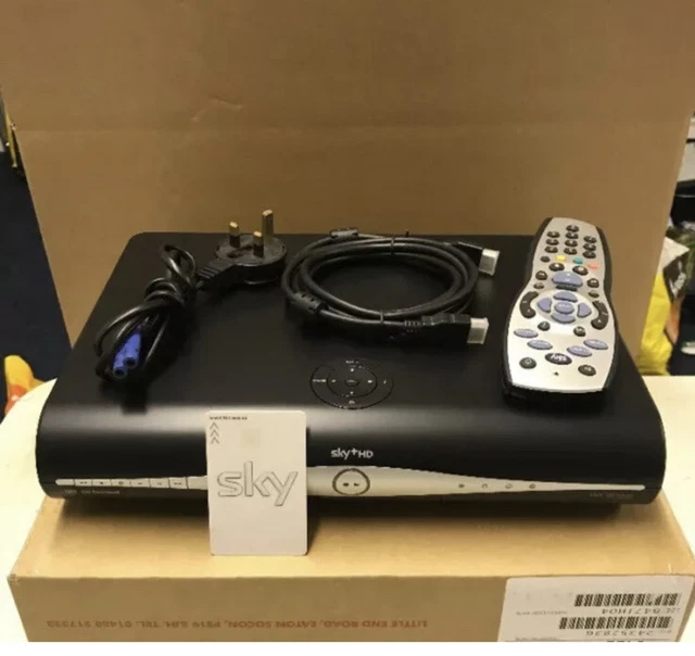 SKY HD BOX DRX890 500 Gb WITH CONTROLLER+hdmi+power Cable +viewing Card