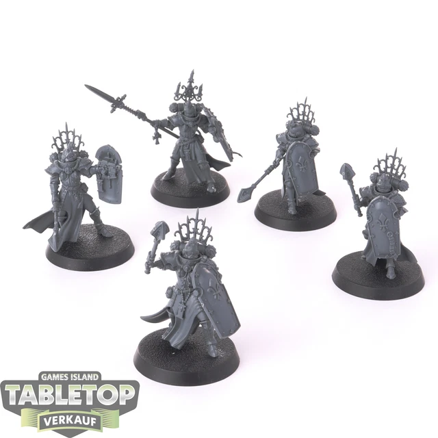 Adepta Sororitas - 5 Celestian Sacresants - unbemalt