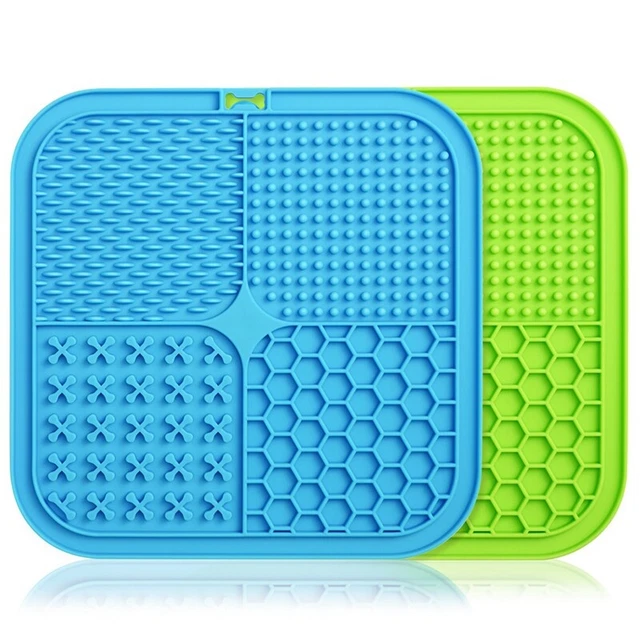 Lick Mat for Dogs, Food-Grade Silicone Dog Lick Mat As Dog & Cat Slow3110
