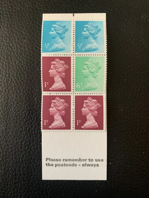GB March 1976 10p Booklet MNH