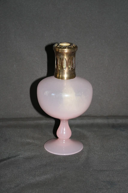 Lampe Berger Opaline Rose De Lorraine Véritable - Wallerystal - Occasion