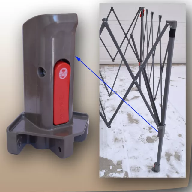 Coleman 12'x12' Instant Canopy Gazebo Leg Slider Pole Bracket Connector Parts