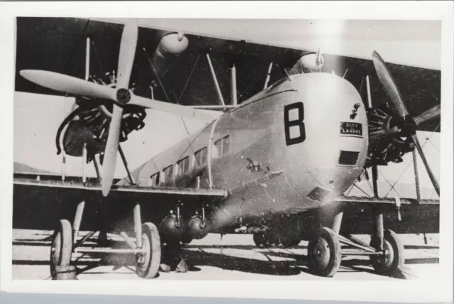 Vickers Valentia K4634 B City Of Lahore Vintage Photo Raf Royal Air Force 3