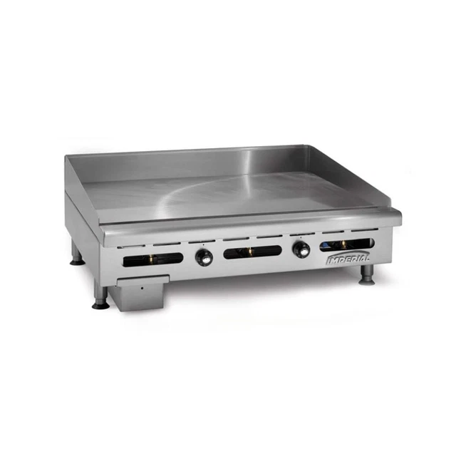 Imperial Range 48" Commercial Gas Griddle Counter Top Thermostatic Control
