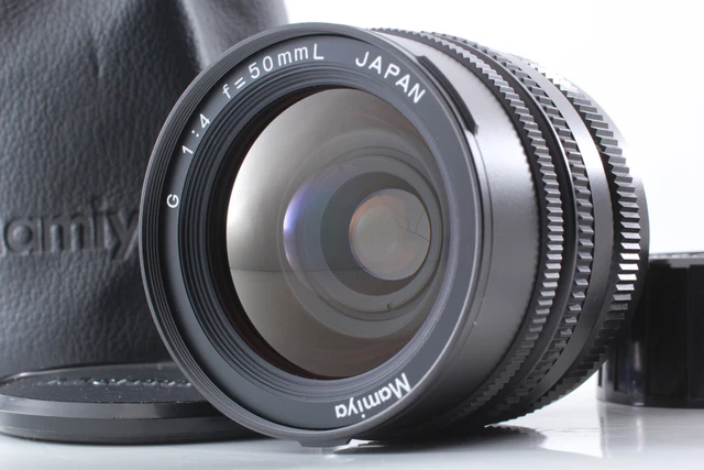 [ Mint Avec / Étui ] mamiya G 50mm F/4 L Objectif Grand Angle Pour Neuf 6 Six De