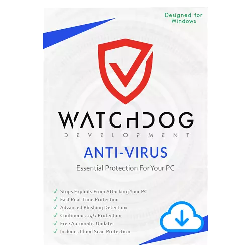 Watchdog Anti-Virus  2 Year / 1-PC , 2-PC , 5-PC - Anti virus - Newest - DIGITAL