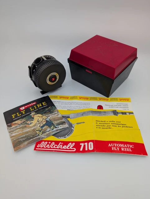 ANCIEN MOULINET A Mouche Flymatic Export Avec Boite Sans Couvercle + Notice Tbe EUR 14,00 - FR
