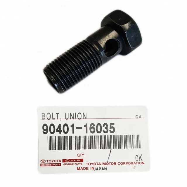 Union Boult GENUINE TOYOTA OIL Cooler Union Bolt For Toyota Crown GRS184 2GRFSE £19 ...