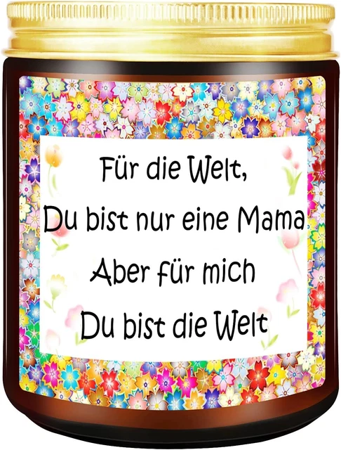 HOMKULA Schmetterlings-Kerze 100g - Drehbare Duftkerze Geschenk Für Frauen