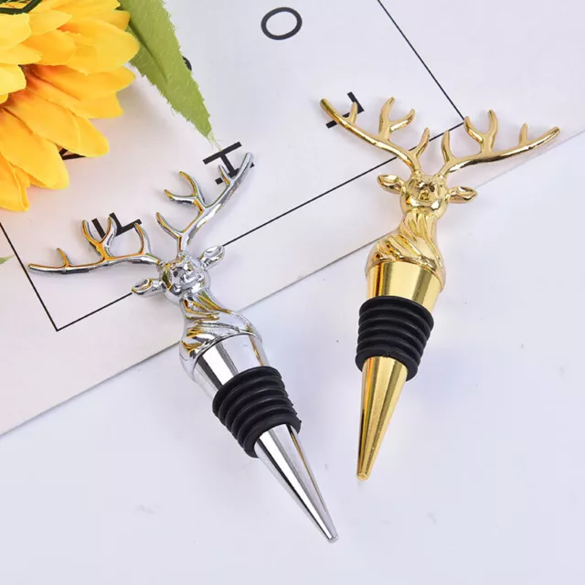 1PCs Christmas Wine Champagne Bottle Stopper Corks Wedding Parties Supplies Sp