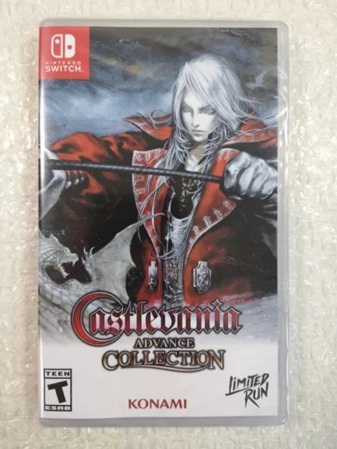 Castlevania Advance Collection Switch Usa New (Harmony Of Dissonance Cover) (Lim