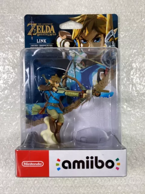 Amiibo The Legend Of Zelda Breath Of The Wild - Link Archer Euro New