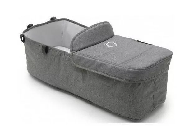 Bugaboo Donkey2 Base Bassinet Fabric Grey Melange Bugaboo Donkey2 Base Bassinet Fabric Grey Melange