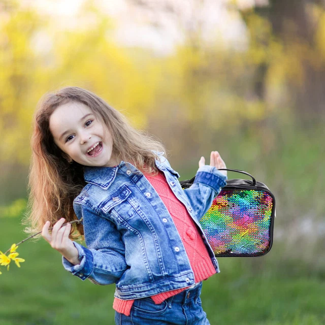 SAMERIO Borsa Termica per Donne Borsa per il pranzo riutilizzabile Borsa Frigo con Cinghia